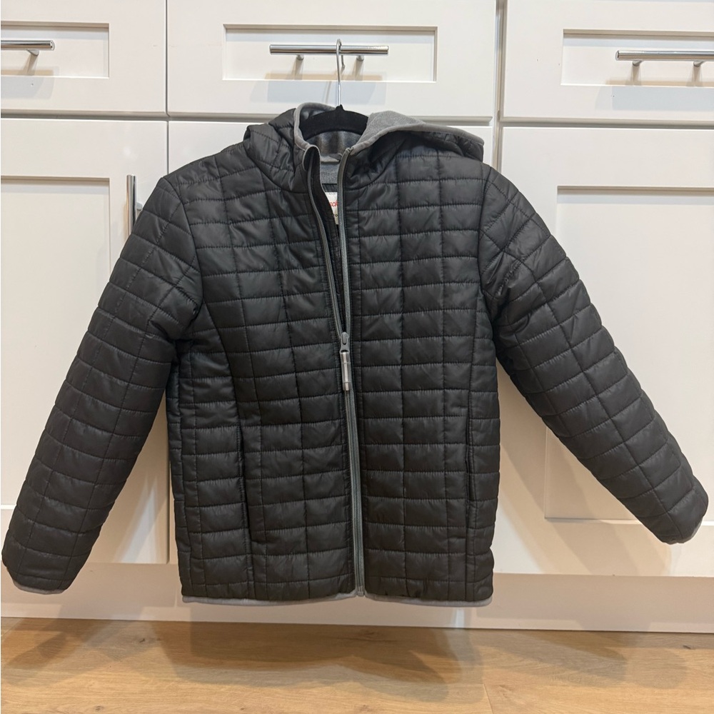 Cat & Jack Black Quilted Puffer Jacket